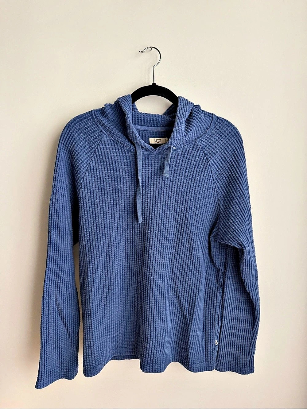 UGG Men's Quilted l Thermal Hoodie in Blue